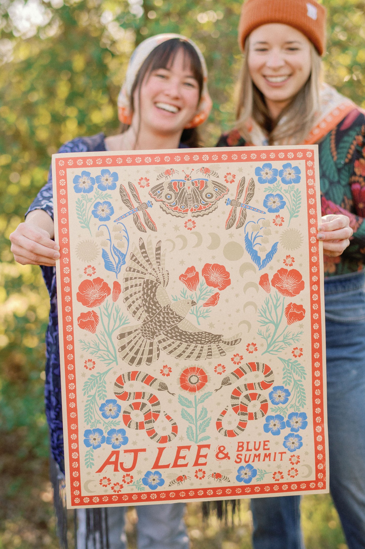 NEW! Screen Printed Poster by Lili Arnold
